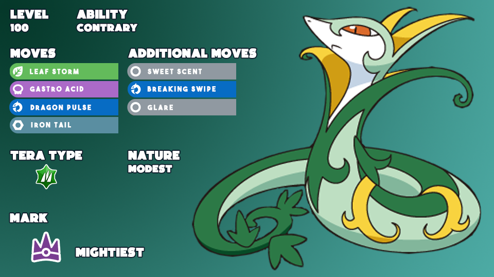 Serperior stats